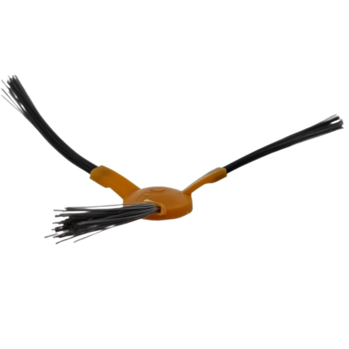 картинка Щетка боковая для робот-пылесоса установка квадрат 6мм, окружность 160мм, правая, желтая от магазина Интерком-НН