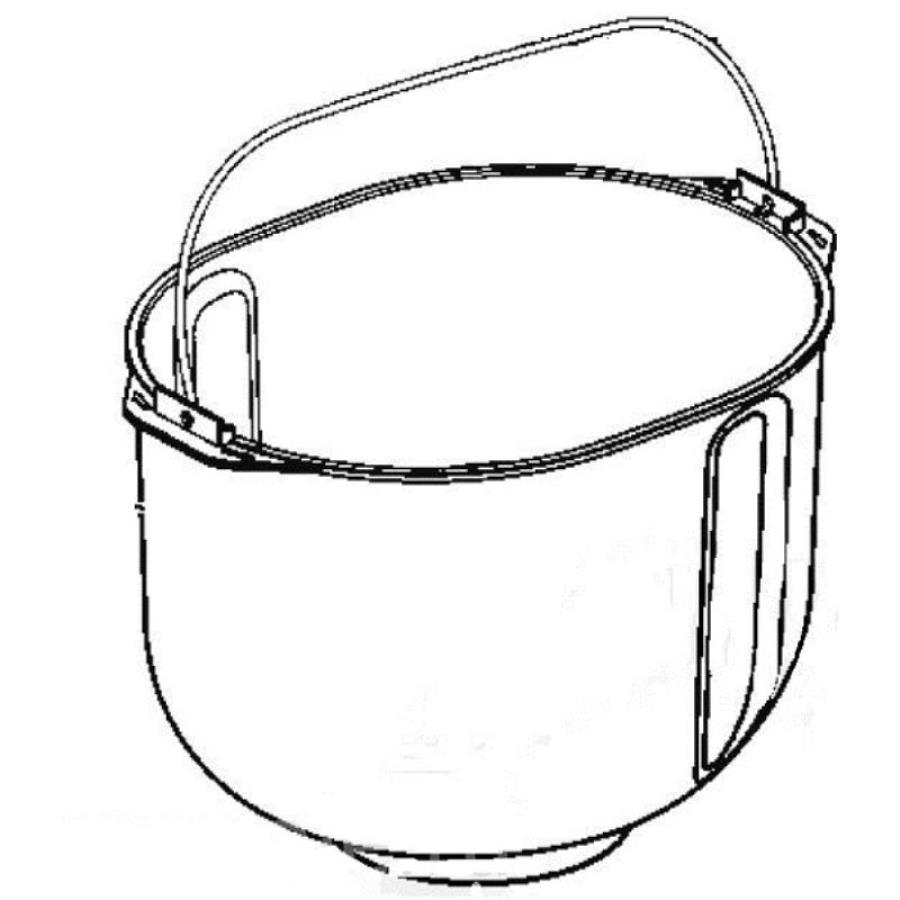 картинка Panasonic ADA12B211 форма для выпечки хлеба (в сборе с механизмом) хлебопечки SD-ZP2000KTS от магазина Интерком-НН