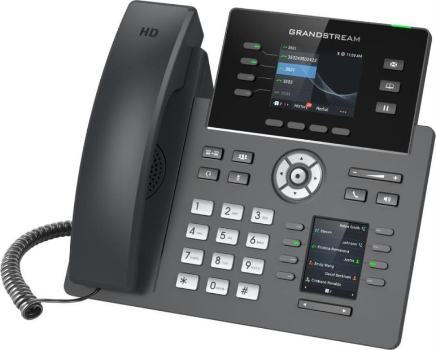 картинка Телефон IP Grandstream GRP-2614 черный от магазина Интерком-НН