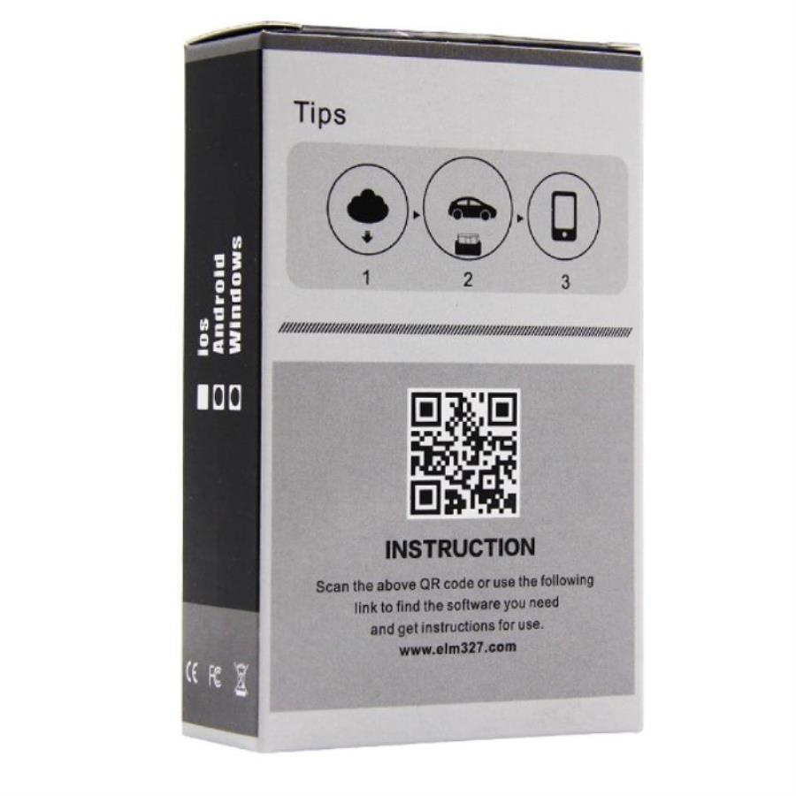 картинка OBD2 Bluetooth V1.5 ELM327 автомобильный диагностический сканер от магазина Интерком-НН