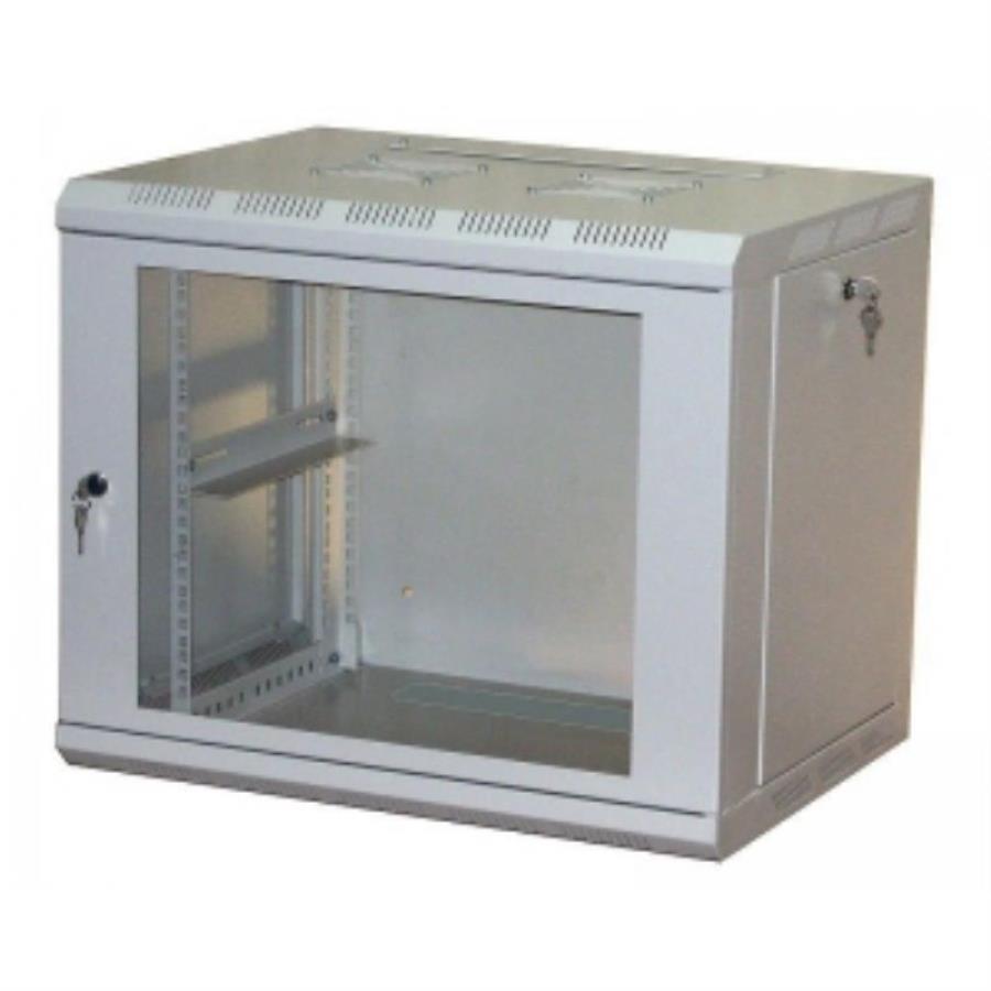 картинка Шкаф настенный 12U серия WM (570х450х635), разборный, серый от магазина Интерком-НН