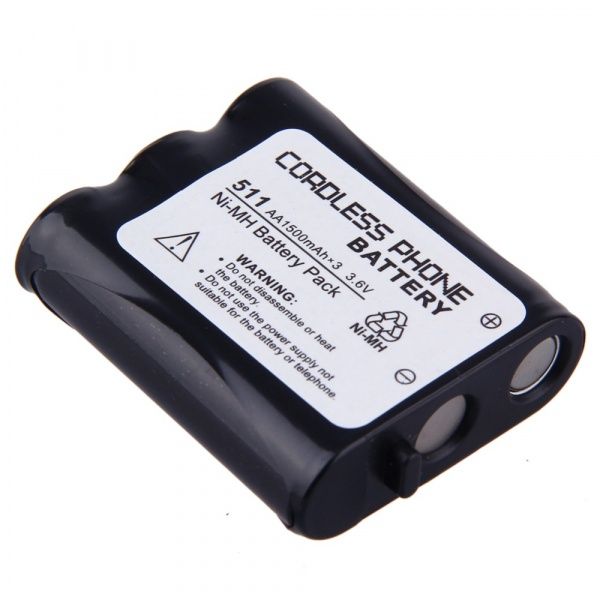 картинка Аккумулятор HHR-P402 (P511 P-P511 PP511 P-P511A HHR-P402 ER-P511) 3.6 V 1500 мАч NI-MH от магазина Интерком-НН