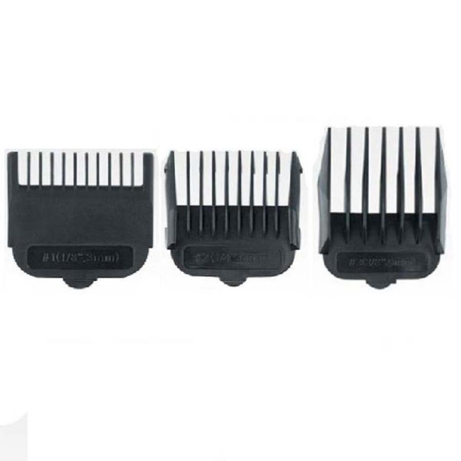 картинка Maxwell 2101/02-MW Комплект насадок (3шт) машинки для стрижки Maxwell MW-2101, 2102 от магазина Интерком-НН