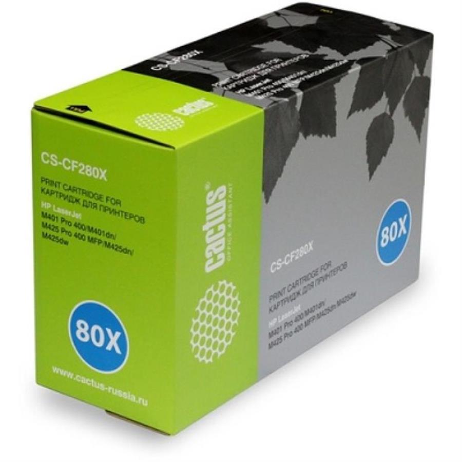 картинка Картридж CACTUS CS-CF280X для принтеров HP LaserJet Pro CLJ CM4540 MFP от магазина Интерком-НН