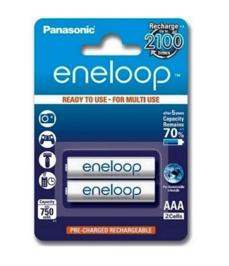 картинка Panasonic eneloop BK-4MCCE/2BE Аккумулятор 750mAh AAA BL2 от магазина Интерком-НН