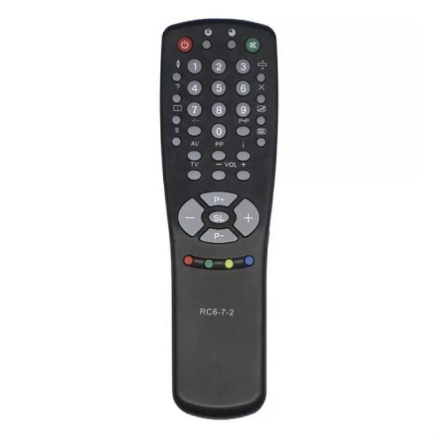 картинка Huayu RC6-7-2 (13827) пульт дистанционного управления (ПДУ) для телевизора Горизонт RC-6-7-2  от магазина Интерком-НН
