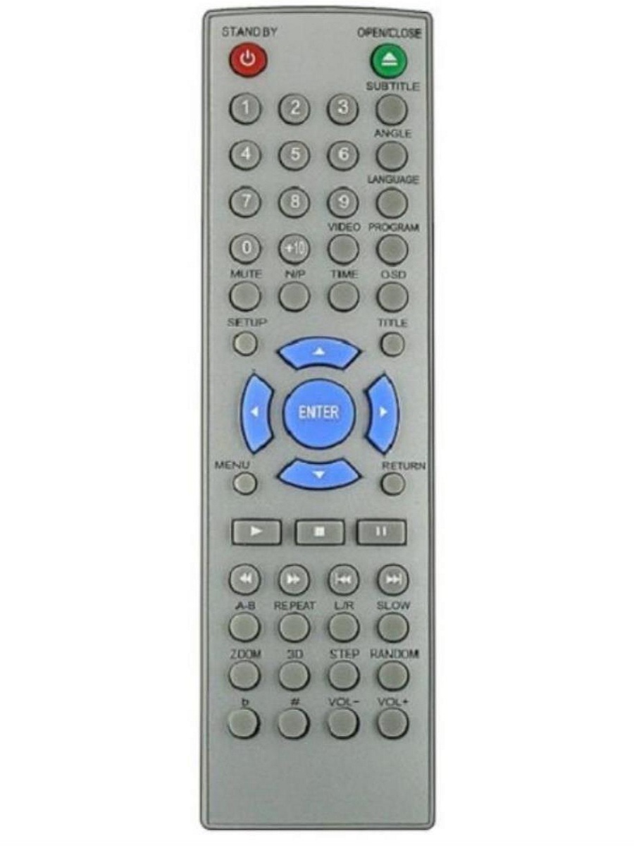 картинка Huayu GLD-04-01 (13220) пульт дистанционного управления (ПДУ) для DVD-плеера Akira от магазина Интерком-НН