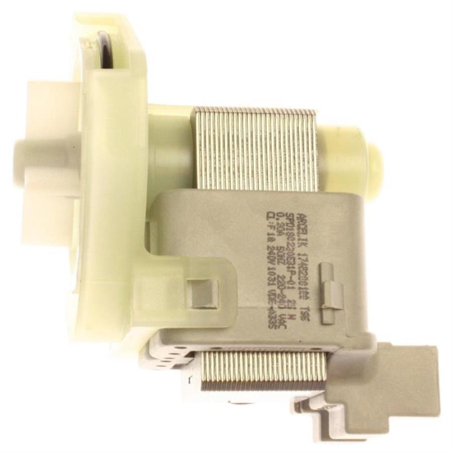 картинка Arcelik 1748200100 (VDE-A335) сливной насос (помпа) 25Вт, 0.20А для посудомоечной машины Beko от магазина Интерком-НН
