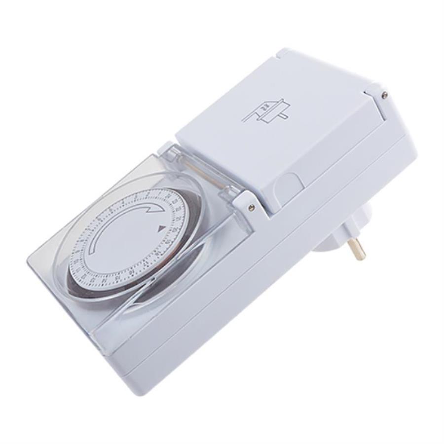 картинка Robiton ME-03 Механический таймер с программированием на 24 часа, влагозащищенный  от магазина Интерком-НН