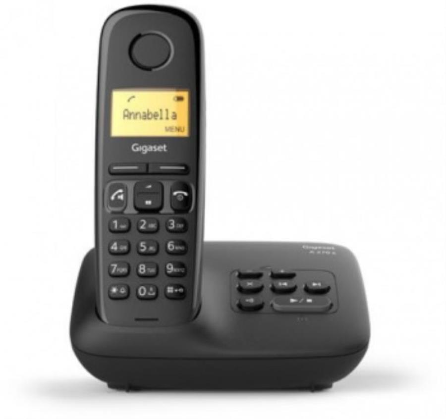 картинка Р/Телефон Dect Gigaset A270A AM RUS черный автооветчик АОН от магазина Интерком-НН