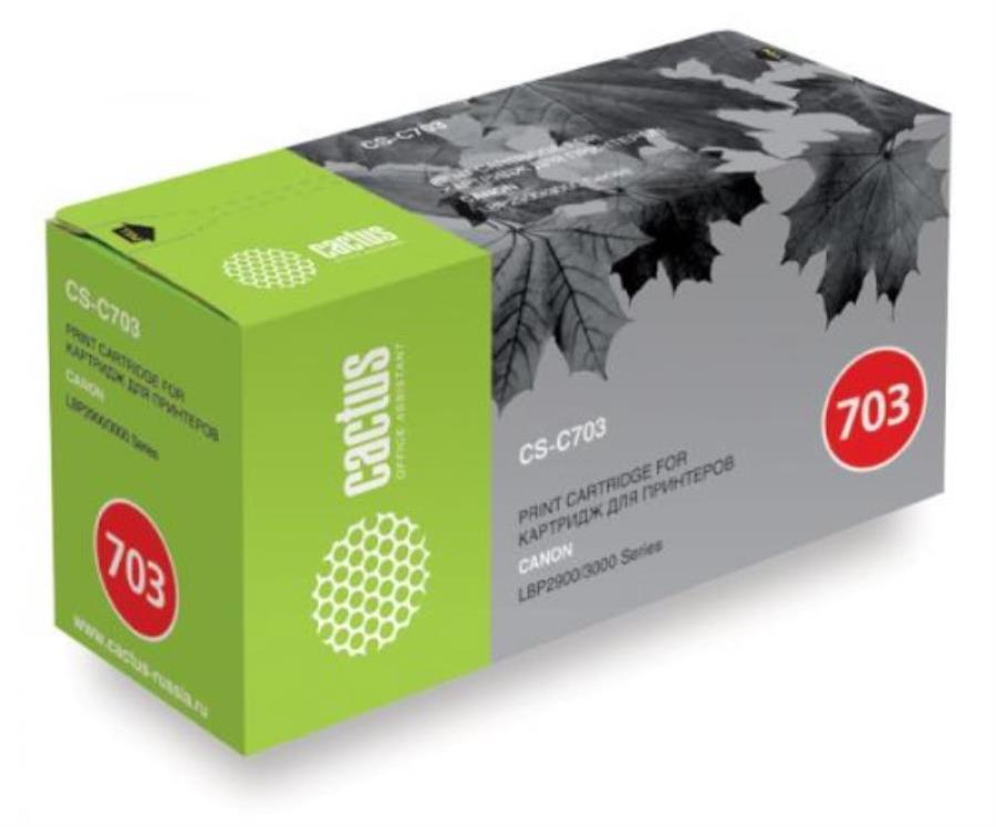 картинка Картридж CACTUS CS-C703  для принтеров Canon LBP2900/LBP3000 2000 стр. от магазина Интерком-НН