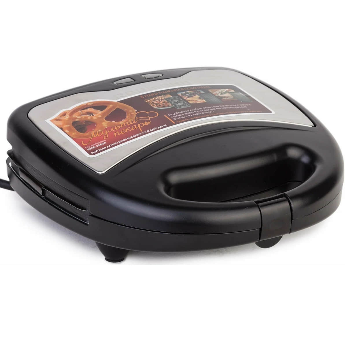 картинка Redmond RMB-M604 Мультипекарь со 3 сменными панелями, 700 Вт,  от магазина Интерком-НН