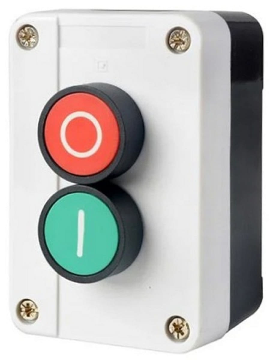 картинка Пост управления двухкнопочный Пуск-Стоп ПКУ-213 для коммутации электрических цепей управления от магазина Интерком-НН