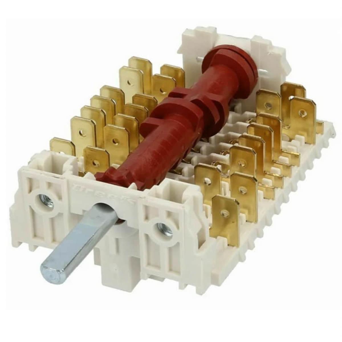 картинка Dreefs 8061791 (COK301AA) переключатель режимов духовки 11HE242 10 позиций для плиты Hansa от магазина Интерком-НН