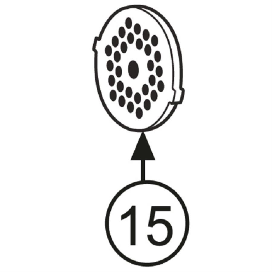 картинка Panasonic AME35-121 Решетка средняя для мясорубки MK-GM1700, MK-GM1701, MK-GM1701STQ-RU от магазина Интерком-НН