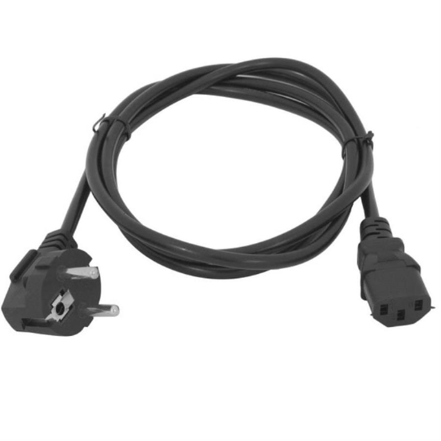 картинка Кабель IEC320 IEC C13 (прямой) - Евровилка, 1.8м, черный от магазина Интерком-НН