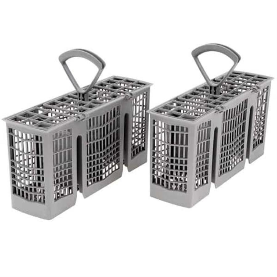 картинка Bosch 00418280 корзина двойная для столовых приборов, 6 секций, с ручкой для посудомоечной машины от магазина Интерком-НН