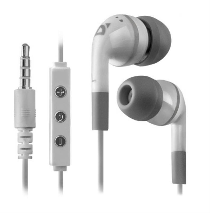 картинка Defender Pulse 451 (63451) Гарнитура с микрофоном для смартфонов iPhone, вставки, белые от магазина Интерком-НН