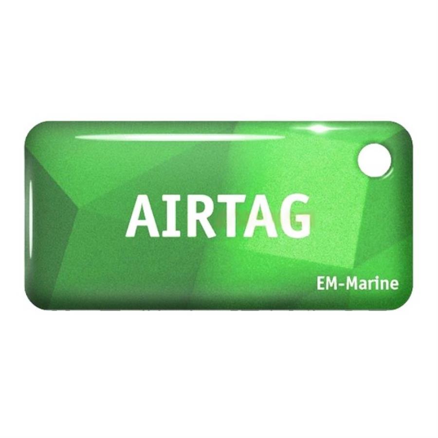 картинка EM-Marine AIRTAG Standart RFID-брелок (125кГц), 25x51x3.8мм (зеленый) от магазина Интерком-НН