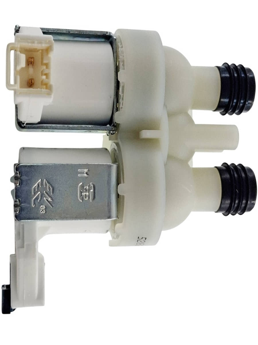 картинка Indesit C00302311 клапан электромагнитный наливной (КЭН) 2w-90 градусов 10мм для стиральной машины  от магазина Интерком-НН