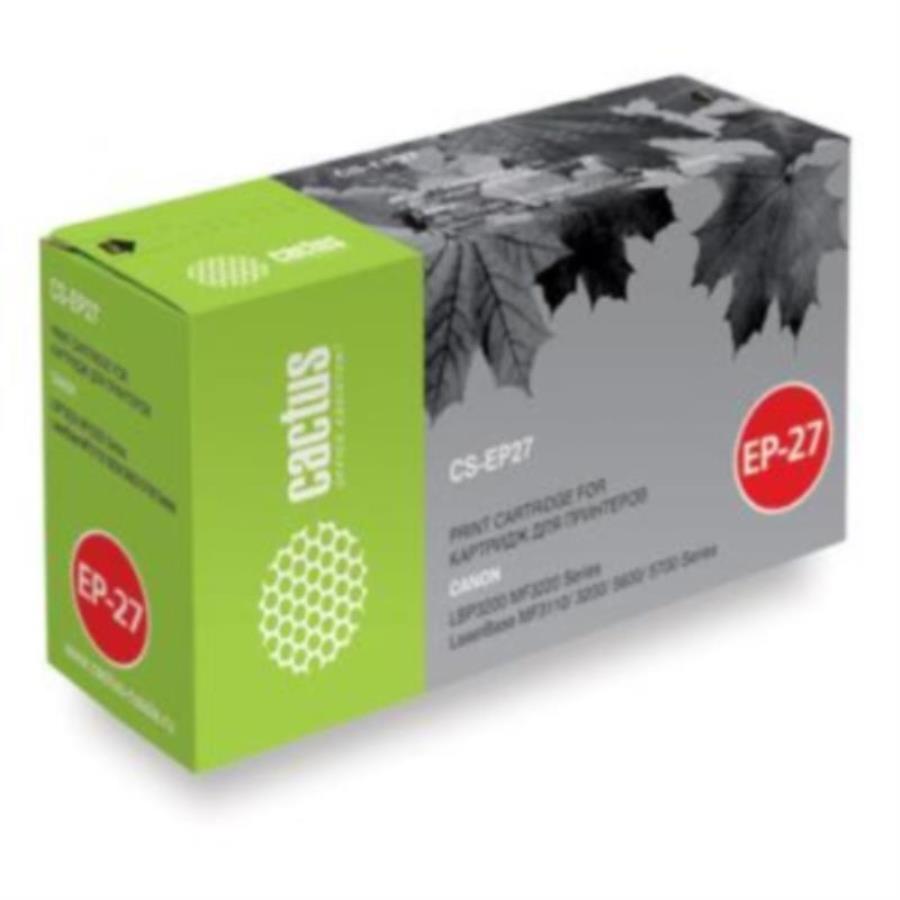 картинка Картридж CACTUS CS-EP27  для принтеров Canon LBP3200/ MF3220 Series/ LaserBase MF3110/ 3200/ 5600 от магазина Интерком-НН