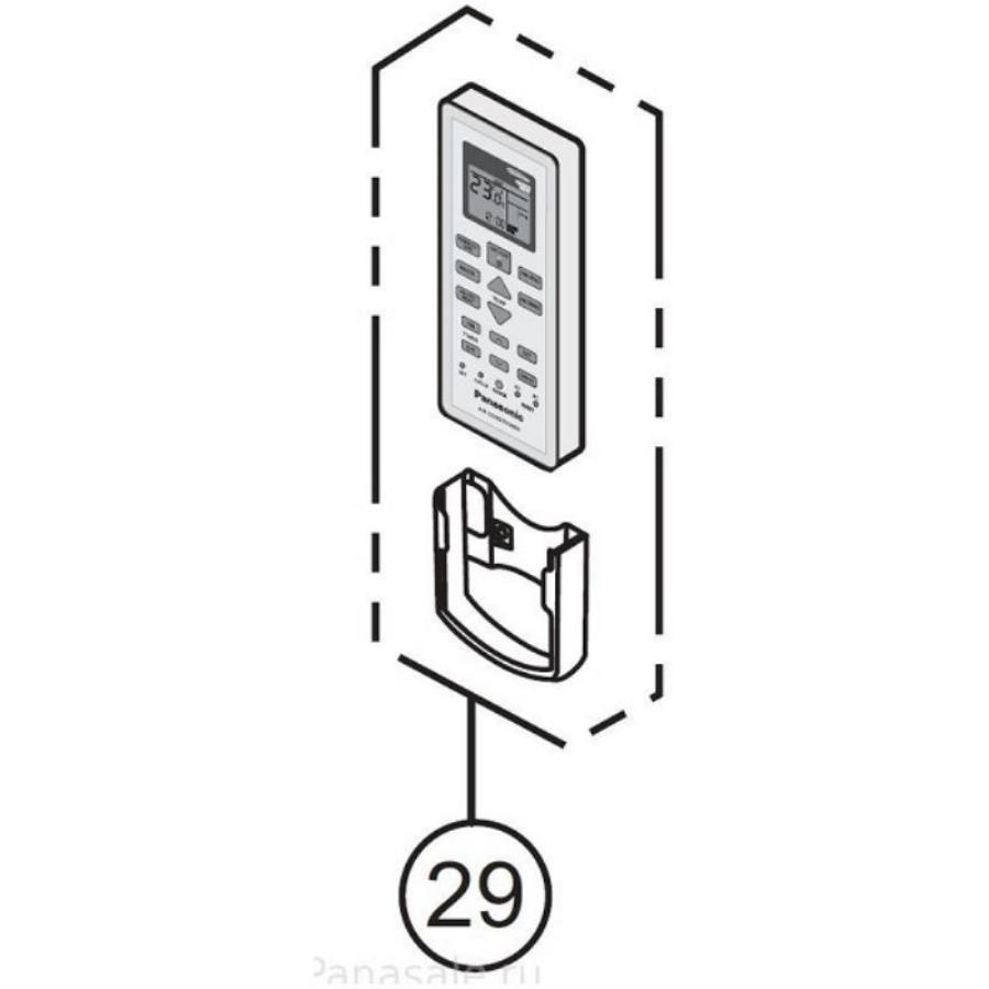 картинка Panasonic ACXA75C00270 Пульт дистанционного управления для кондиционера E7SKEW, E9SKEW, E12SKEW от магазина Интерком-НН