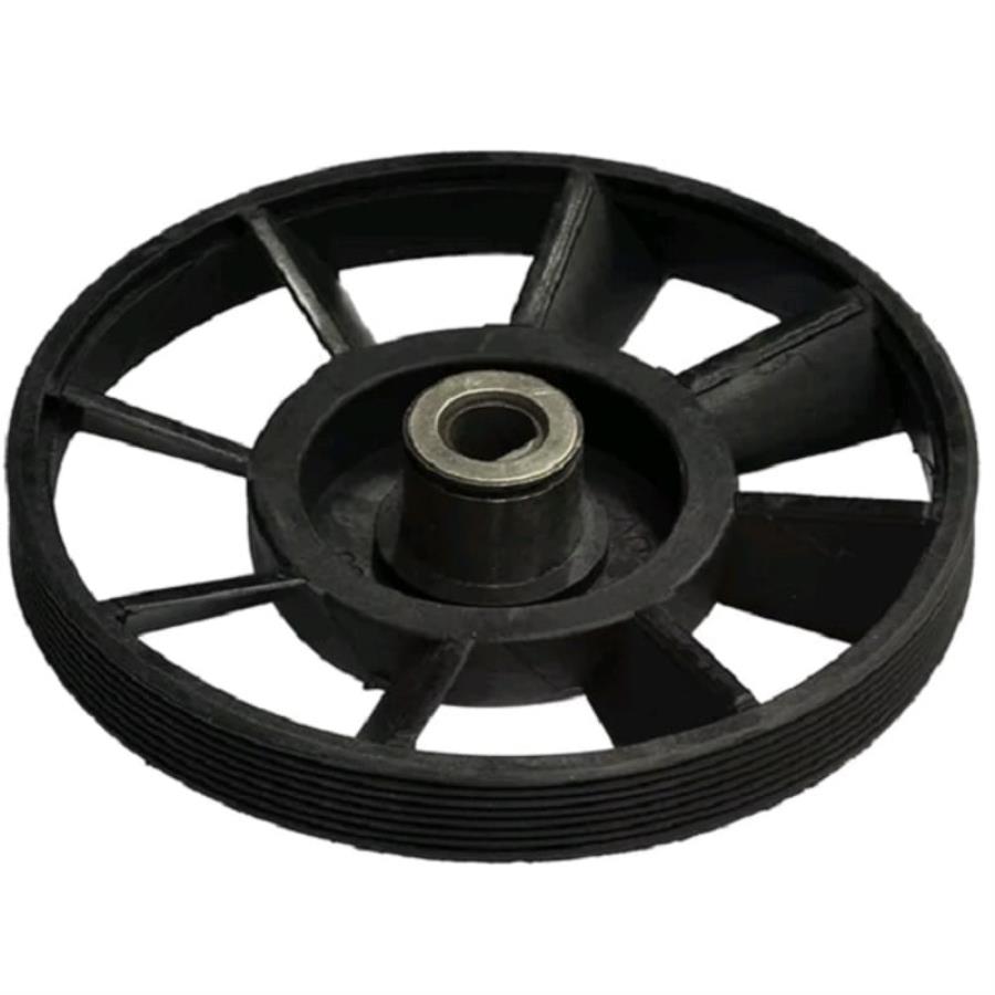 картинка Шкив 010339(4) для бетономешалки металлическая втулка, внутр. Ø 15 мм, внешн. Ø 162 мм, ручейковый от магазина Интерком-НН