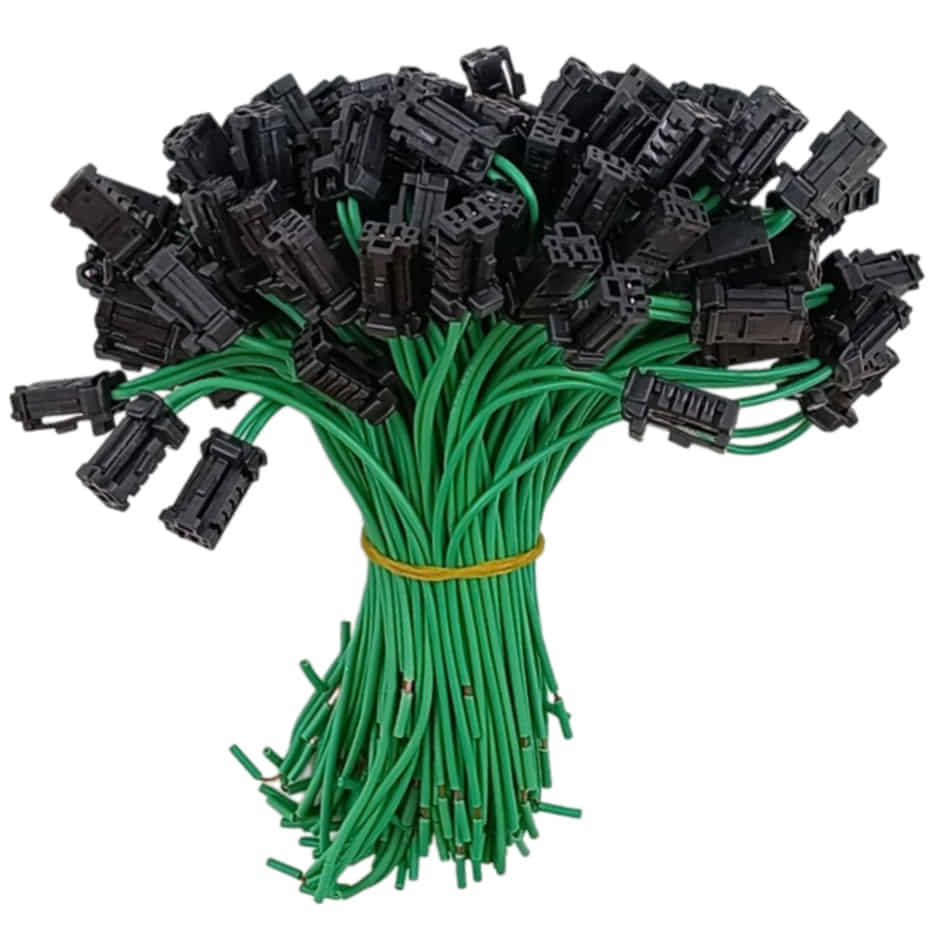 картинка WH-2P-F 100шт разъем с проводами 17см концевого выключателя AQM54 RENAULT Logan, Duster, LADA Largus от магазина Интерком-НН