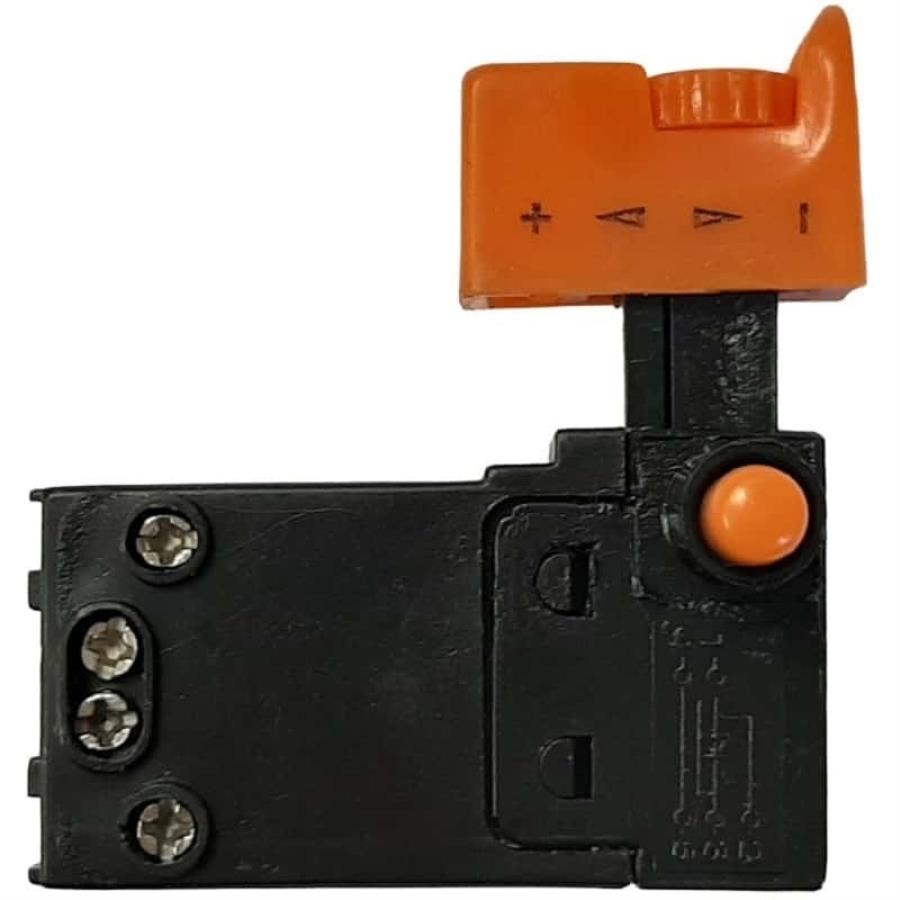картинка Выключатель SW-K01 (157) с фиксатором и регулировкой оборотов 4A, 250V для электроинструмента от магазина Интерком-НН