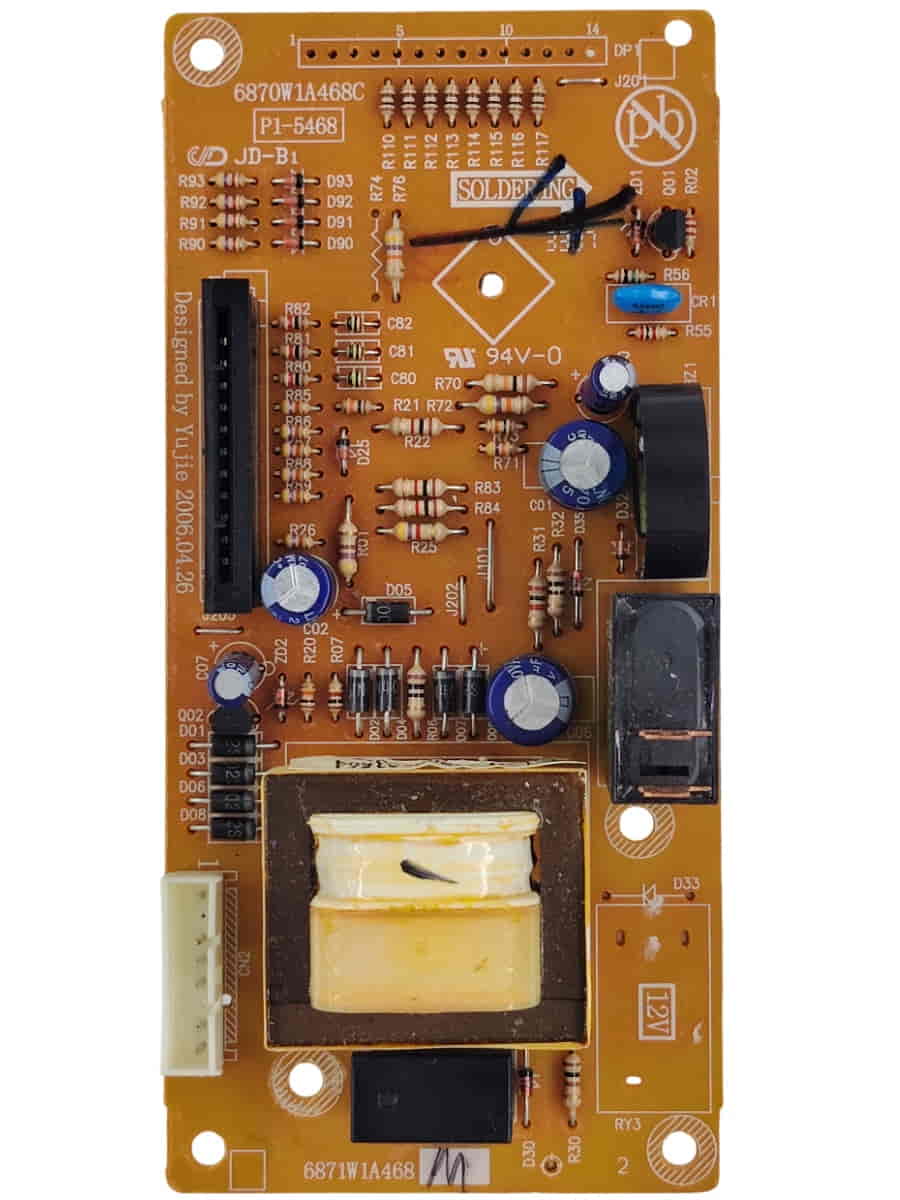 картинка LG 6871W1A468W БУ (USED) Плата управления для микроволновой печи MS-1744U от магазина Интерком-НН