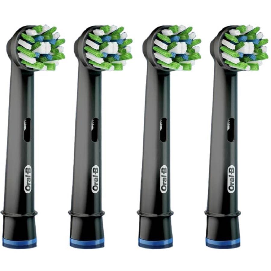 картинка Braun Oral-B EB50-4BRB (4210201325444, 80348201) Насадка Cross Action для зубной щетки 4шт, чёрные от магазина Интерком-НН