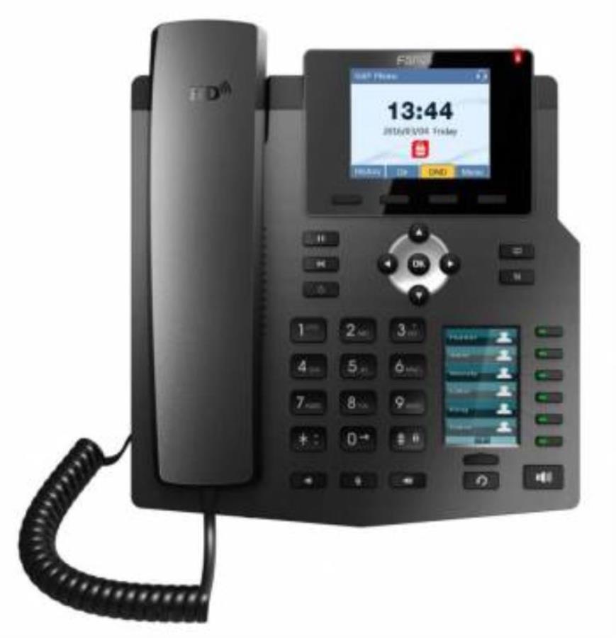 картинка Телефон IP Fanvil X4 черный от магазина Интерком-НН