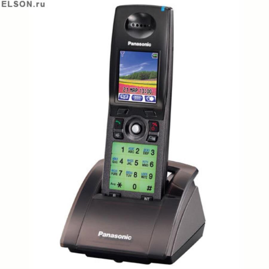 картинка Panasonic KX-TGA785RUB - Дополнительная трубка DECT (радиотелефон) , цвет: черный  от магазина Интерком-НН