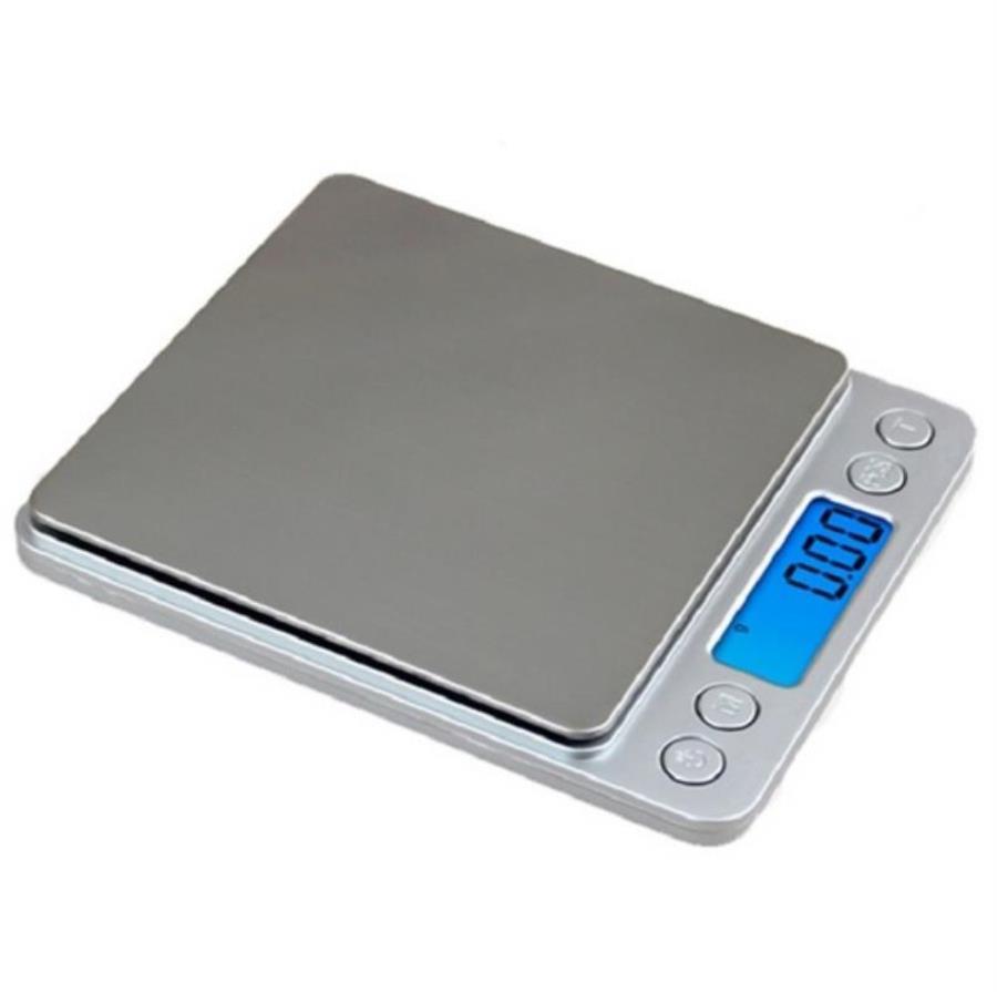 картинка Портативные электронные цифровые весы до 3000 г точность 0.1 г  от магазина Интерком-НН