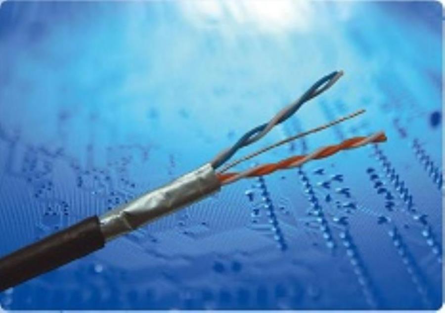 картинка Кабель FTP2 cat5е витая пара экранированная для наружных работ с тросом  от магазина Интерком-НН