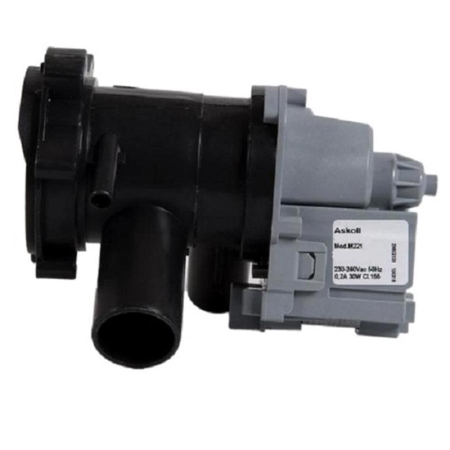 картинка Askoll 144978 сливной насос (помпа) 30Вт в сборе с улиткой и фильтром для стиральной машины от магазина Интерком-НН