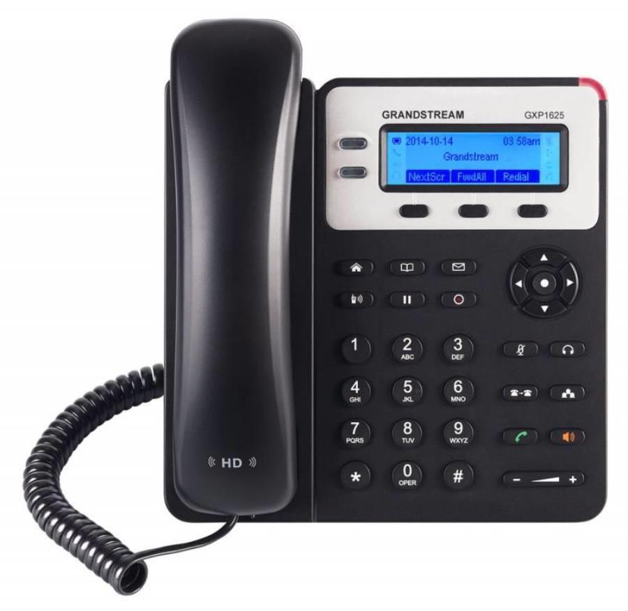 картинка Телефон IP Grandstream GXP-1625 черный от магазина Интерком-НН