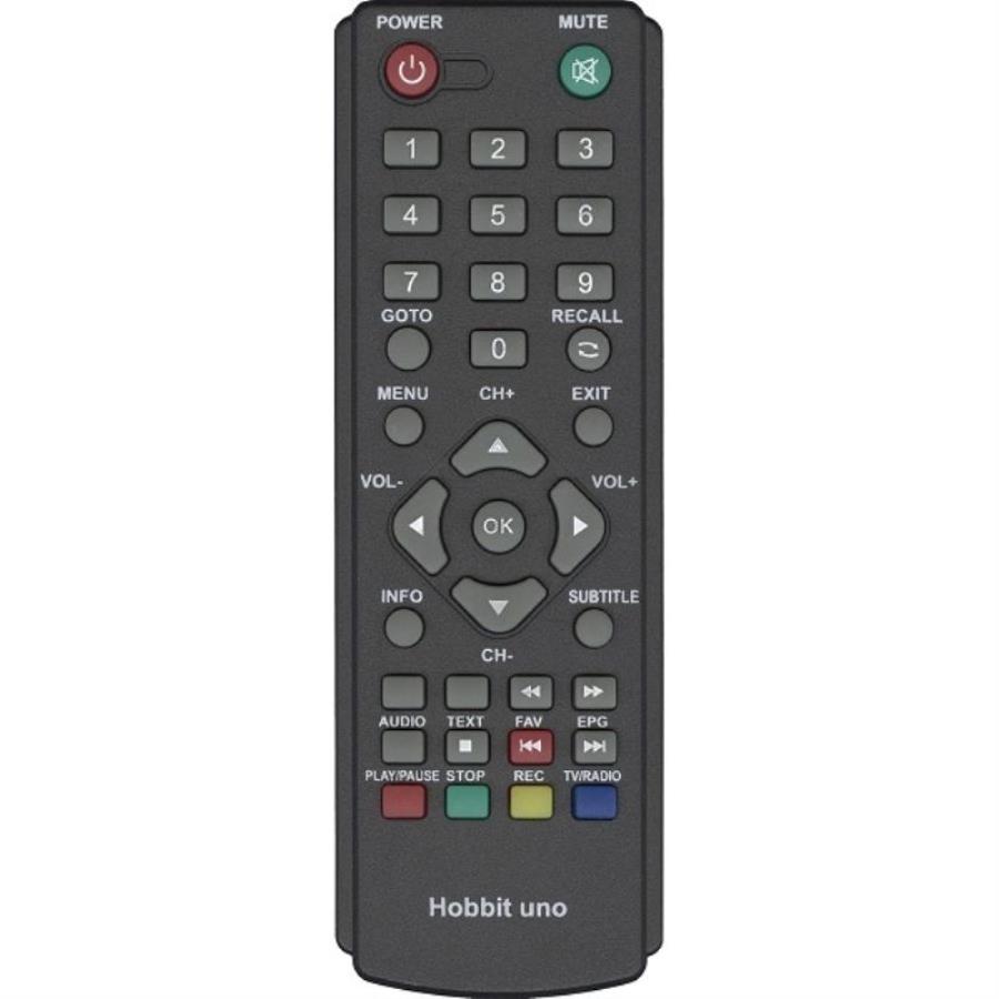 картинка Huayu Hobbit uno (19583) пульт дистанционного управления (ПДУ) для цифрового ресивера приставки от магазина Интерком-НН