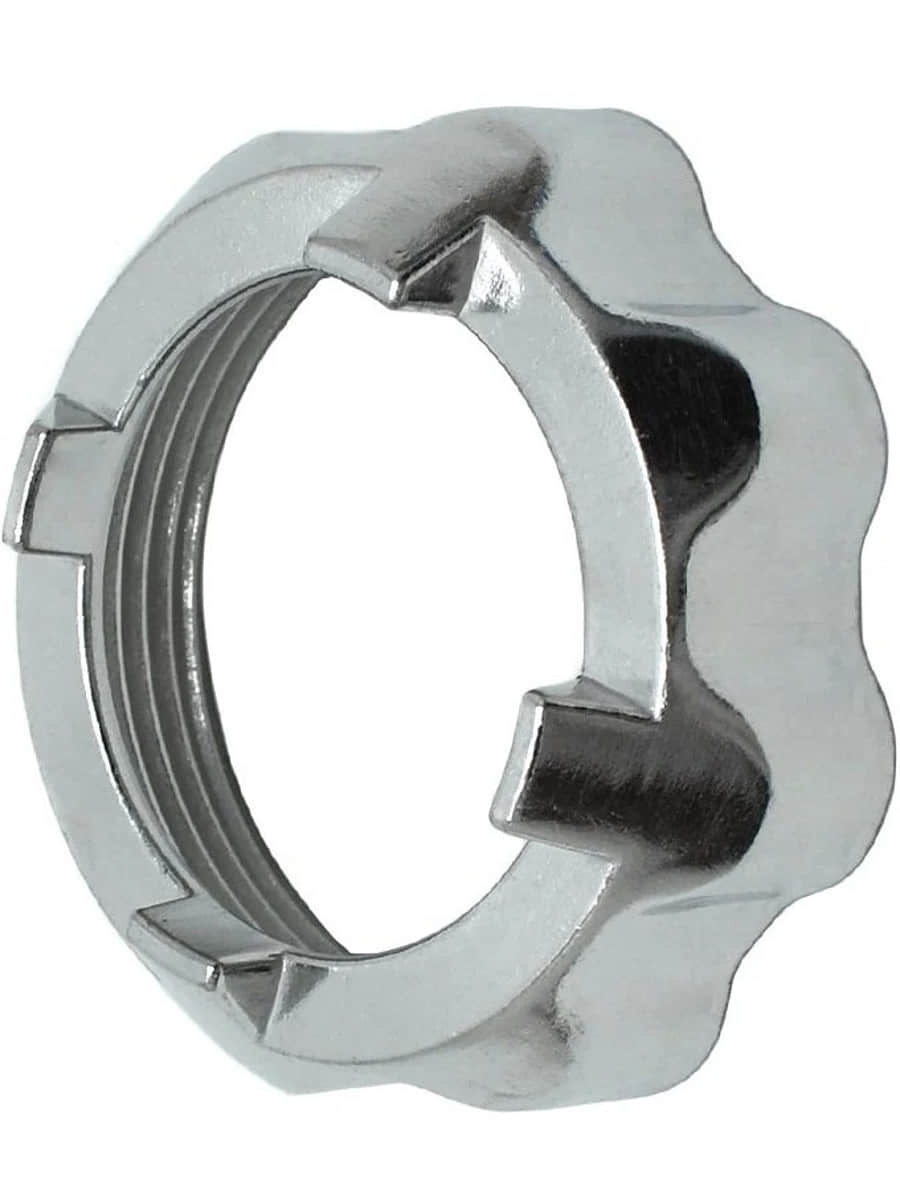 картинка Металлическая передняя гайка D=60мм по резьбе RK258745 для мясорубки Elenberg  от магазина Интерком-НН