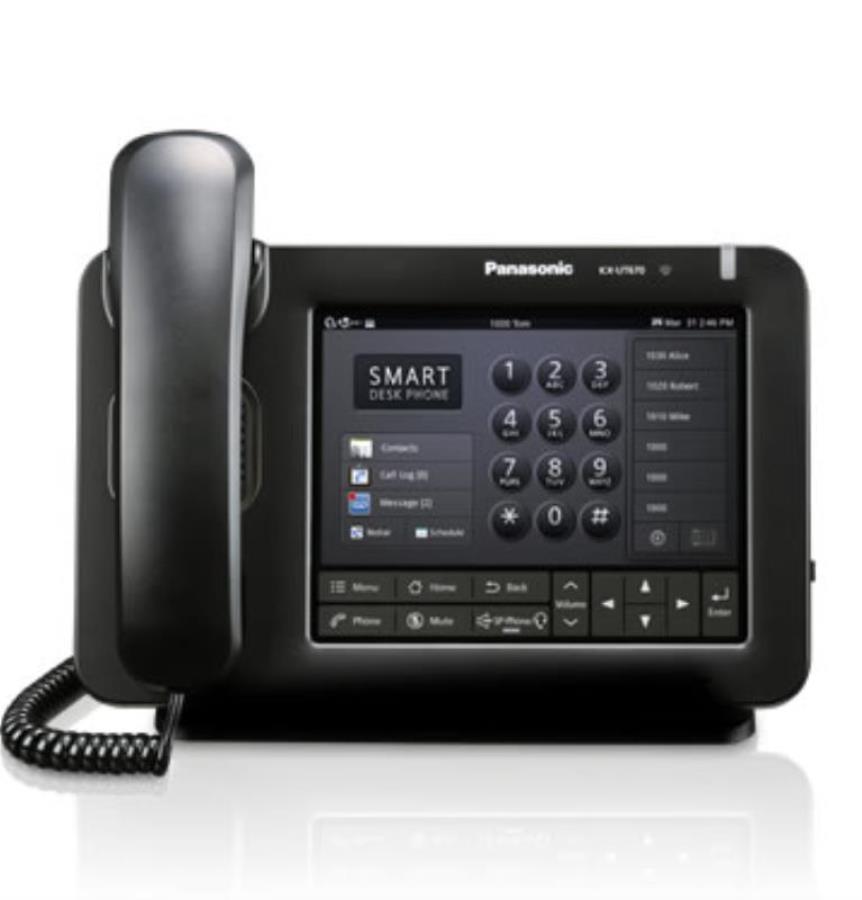 картинка Panasonic KX-UT670RU Проводной SIP телефон с 7-дюймовым дисплеем от магазина Интерком-НН