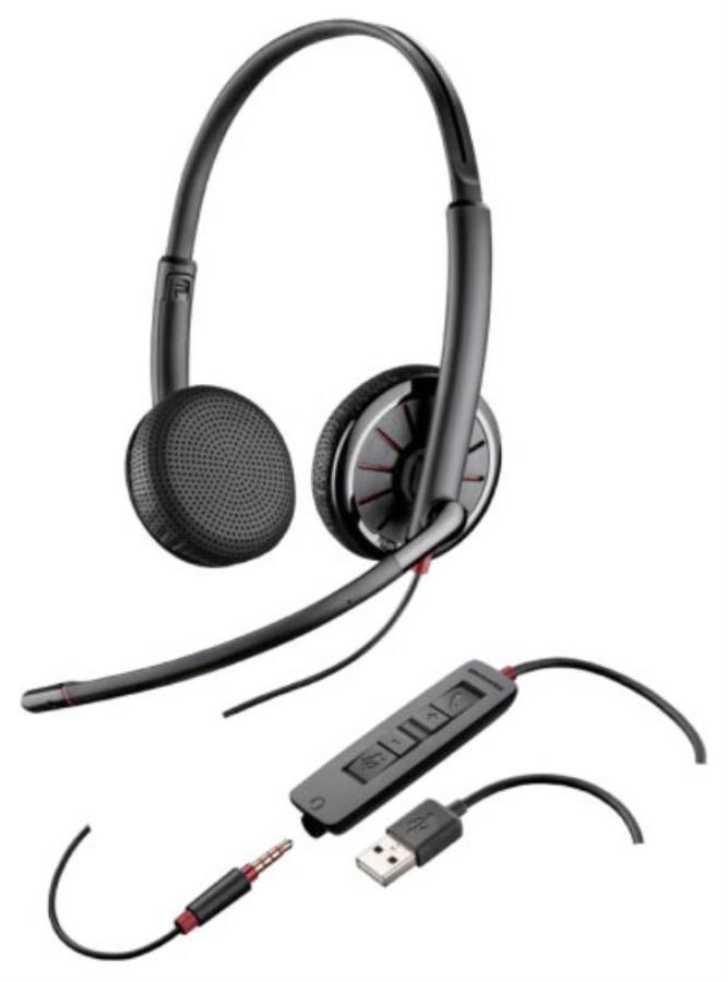 картинка Plantronics PL-C325M Мультимедийная гарнитура Blackwire C325M от магазина Интерком-НН