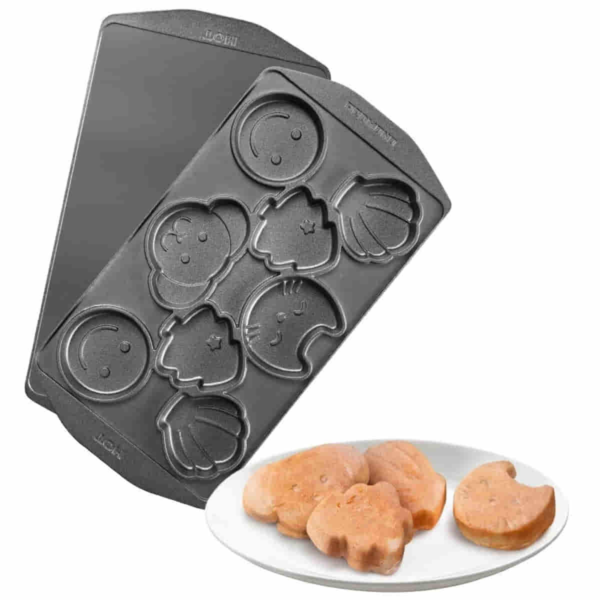 картинка Redmond RAMB-29 панель "звери" 2шт (форма для выпечки печенья в виде живот) для мультипекаря 6 серии от магазина Интерком-НН