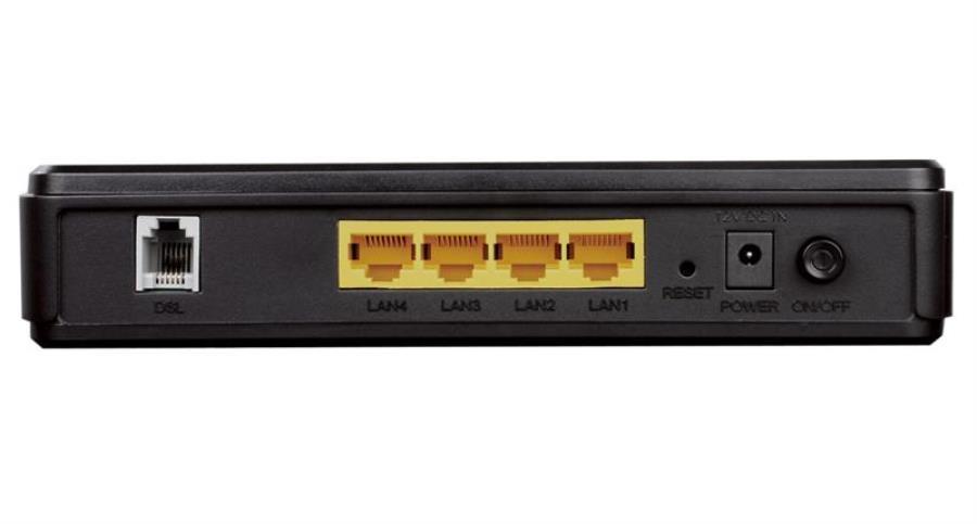 картинка DSL-2540U/BA/T1D D-Link Маршрутизатор ADSL/ADSL2/ADSL 2+ (Annex A) c 4-х портовым коммутатором от магазина Интерком-НН