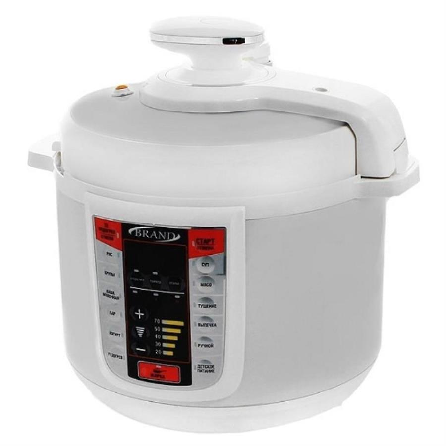 картинка BRAND 6051 Мультиварка-скороварка 1000Вт, 5 л, 14 программ приготовления от магазина Интерком-НН