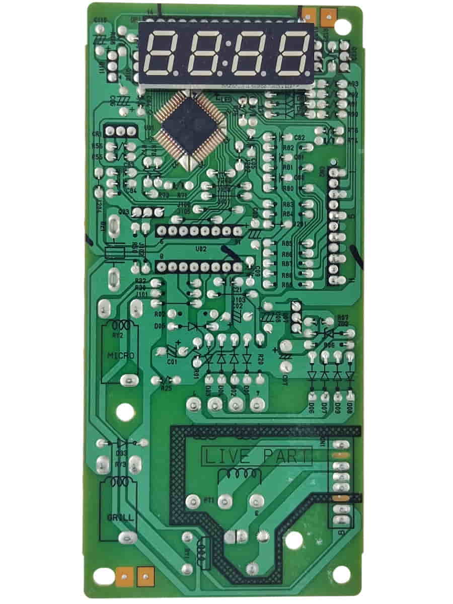 картинка LG 6871W1S223P БУ (USED) Плата управления для микроволновой печи MB-3744W от магазина Интерком-НН