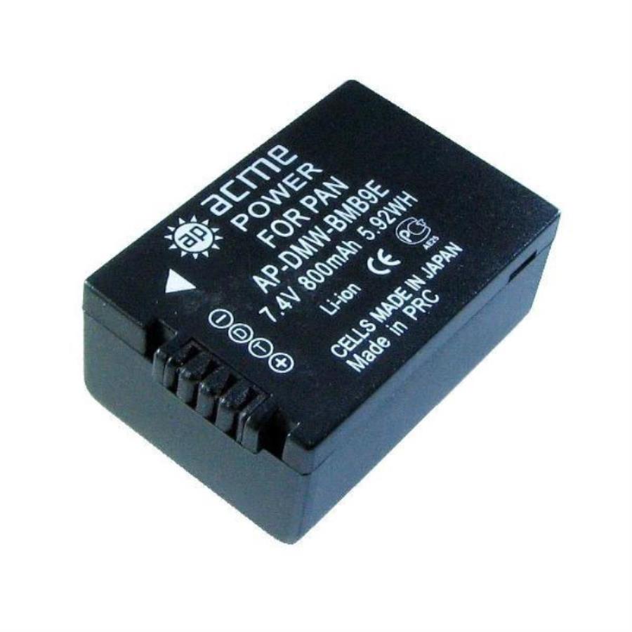 картинка AcmePower AP-DMW-BMB9 Аккумулятор Li-ion, 7.4 V, 800 mAh для фотокамер Panasonic от магазина Интерком-НН