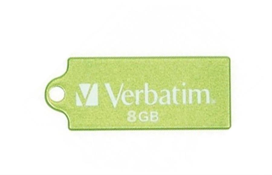 картинка Память USB 8 Gb Verbatim Micro Eucalyptus Green от магазина Интерком-НН