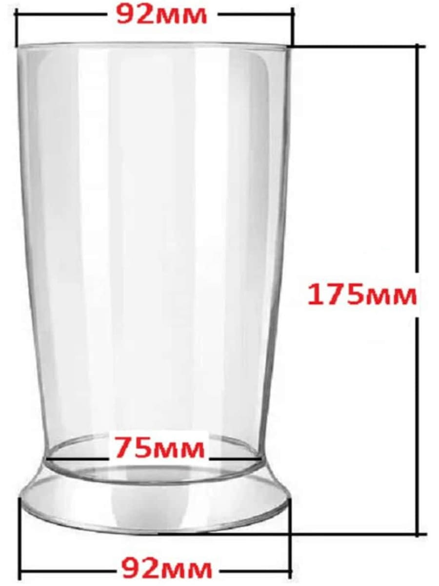 картинка DEXP DHB-1400-MS стакан мерный 600мл для блендера DHB-1400 от магазина Интерком-НН
