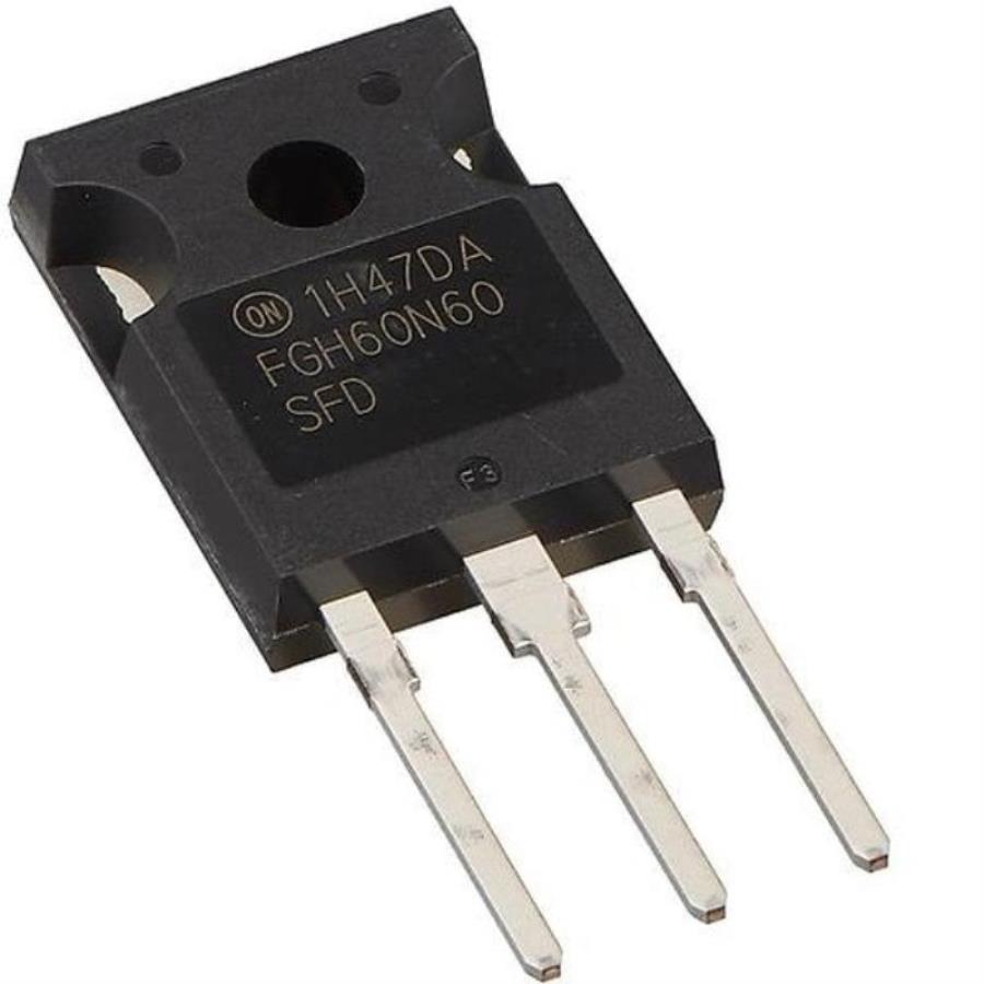 картинка Fairchild Semiconductor FGH60N60SFDTU, Транзистор, IGBT, Field Stop, 600В, 60А, [TO-247] от магазина Интерком-НН