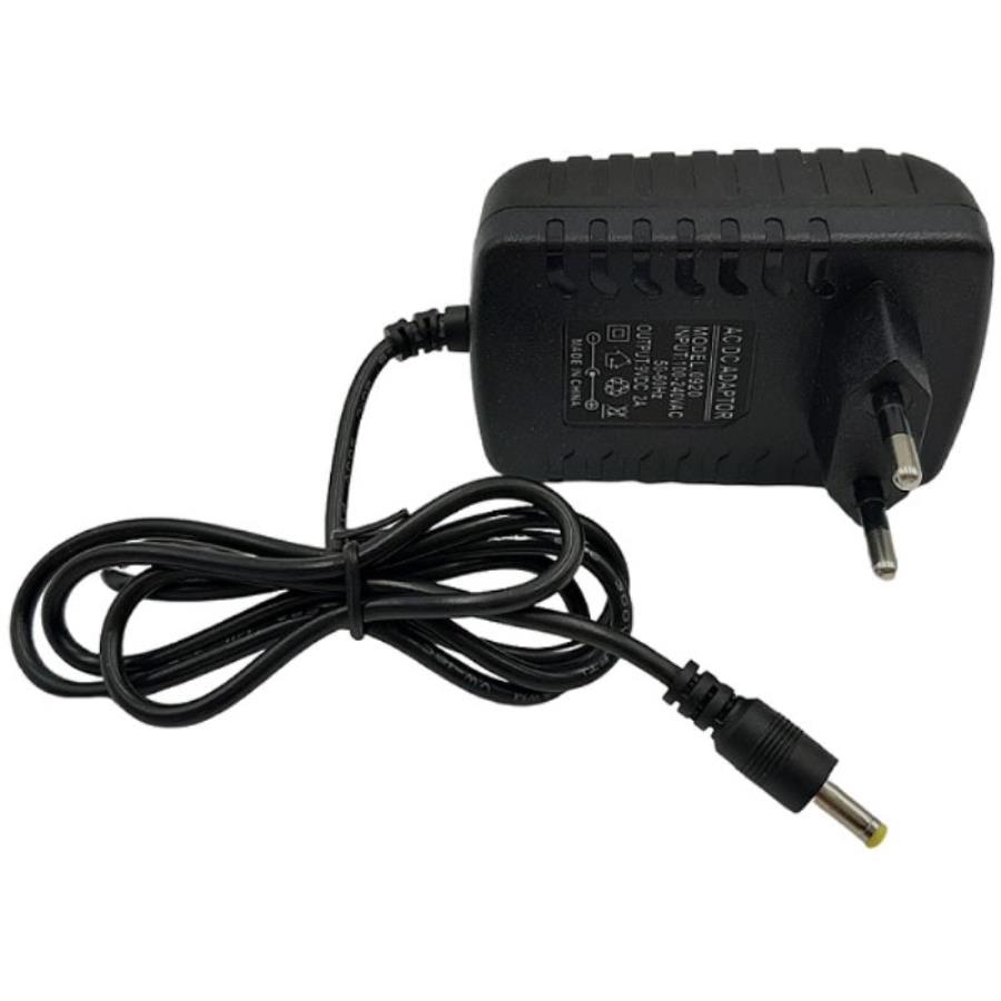 картинка Сетевое зарядное устройство, разъем 4.0мм, 9В, 2000mAh (черный) с кабелем 1 метр от магазина Интерком-НН